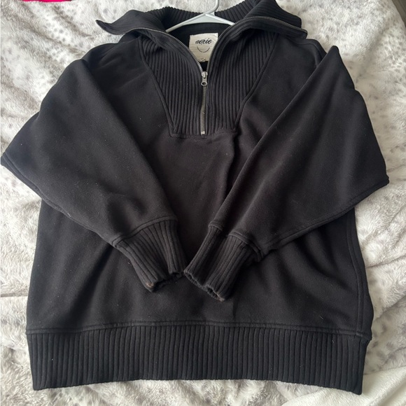 aerie Sweaters - Aerie Down To Earth Quarter Zip